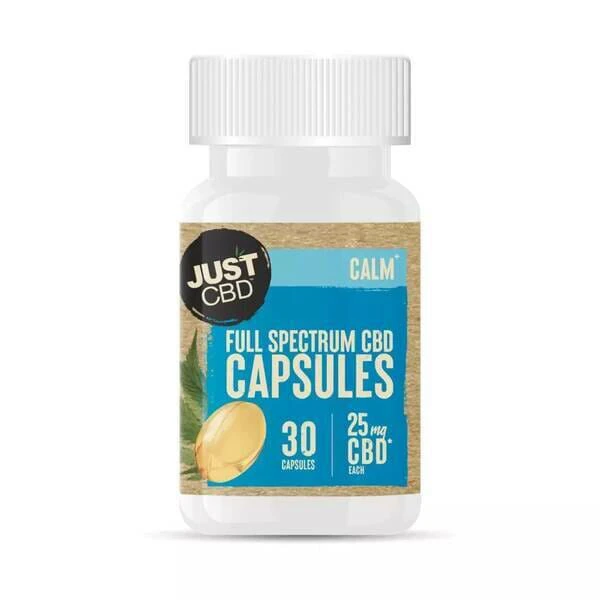 CBD Capsules By JustCBD UK-JustCBD UK Full Spectrum CBD Gel Capsules: Your Ticket to Tranquility!
